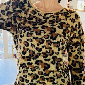 Philosophy Leopard Print Super Soft & Breathable Sweater